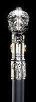 Swaggering Cane - Skull - Metal
