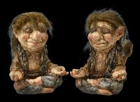 Troll Figurine Set of 2 - Yoga