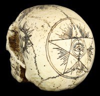 Witchboard Skull