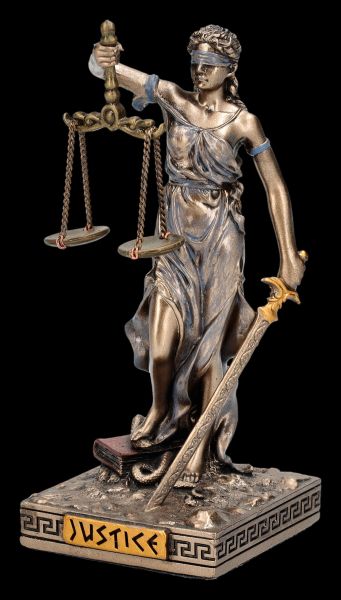 Justitia Figur klein - Lady Justice