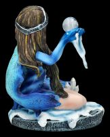 Elfen Figur klein blau - Winara Winter Fee