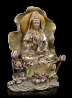 Lotus Kuan Yin Figurine