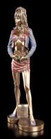 Sexy Woman Figurine in Disco Outfit