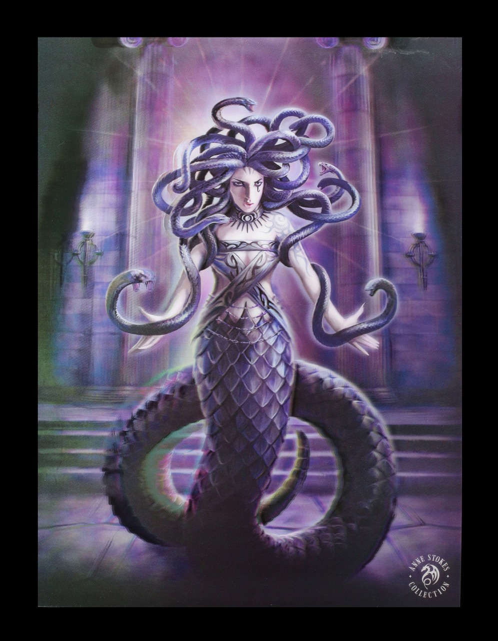 3D Picture with Medusa - Serpents Spell