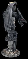 Kerzenhalter Gothic Drache - Dark Ember