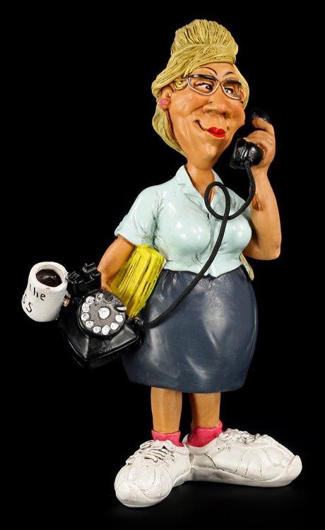 Secretary - Funny Job Figurine