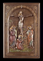 Wall Plaque Icon - Crucified Jesus