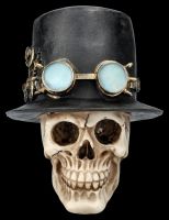 Skull - Steampunk Gentelman with Top Hat