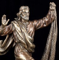 Jesus Figur als Fischer