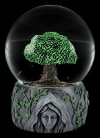 Snow Globe Wicca Tree of Life - Trinity