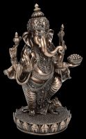 Ganesha Figur steht auf Ratte