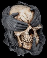 Skull Figurine - No Evil