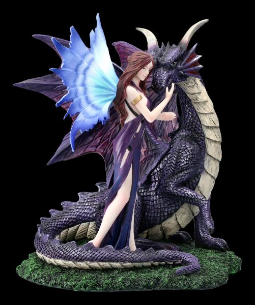 Fairy Figurine - Dracana with large Dragon