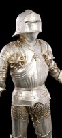 Knight Figurine - Sword left on Pedestal