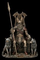 Odin Figurine - Germanic God Father on Throne