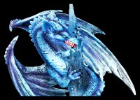 Ice Dragon Figurine - Crystal Custodian
