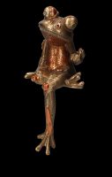 Steampunk Frog Shelf Sitter - Alpha Anura