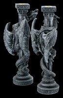 Dragon Candlestick - Set of Two