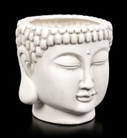 Terracotta Flowerpot - Buddha Head