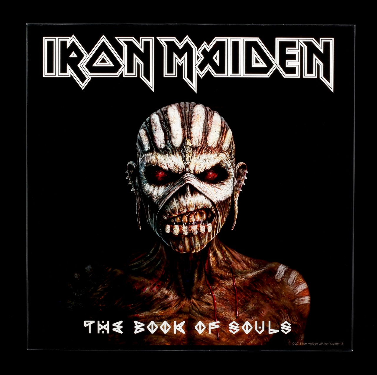 Iron Maiden Hochglanz Bild - The Book of Souls