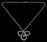 Necklace Snake - Eve&#39;s Triquetra