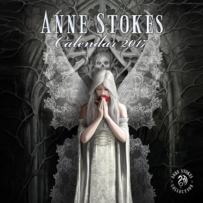 Anne Stokes Kalender 2017 - Fantasy & Gothic