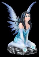 Elfenfigur - Celebrielle in blauem Kleid
