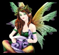 Fairy Figurine - Allid with Dragon