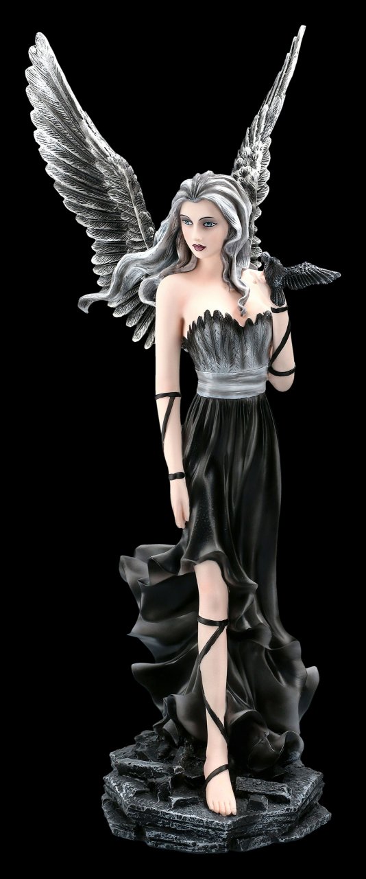 Engel schwarze flügel Stockfotos, lizenzfreie Engel schwarze