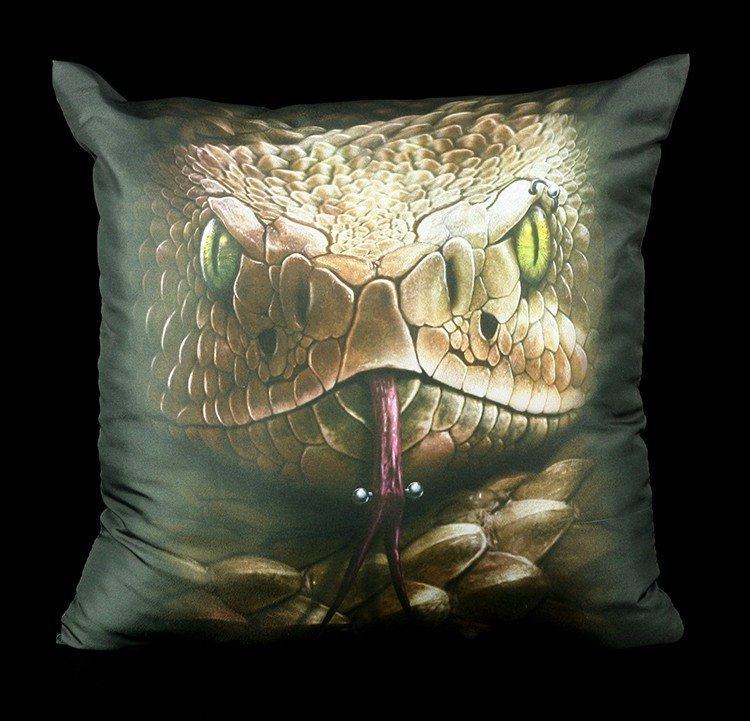 Snake Eye Stud - Spiral Gothic Cushion