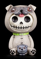 Furry Bones Figurine - Pug