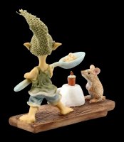 Pixie Goblin Figurine - Popcorn over Candle