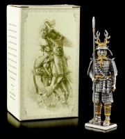 Japanese Samurai Warrior Fumisato - Pewter Figurine