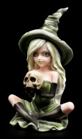 Hexen Figur - Prinzessin Zelda mit Totenkopf