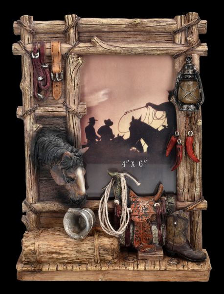 Picture Frame Western with Horse
