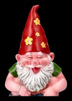 Garden Gnome Figurine - Hippie drops Pants