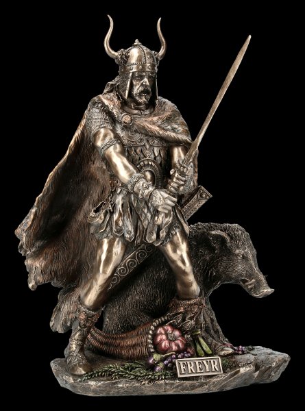 Freyr Figurine with Boar
