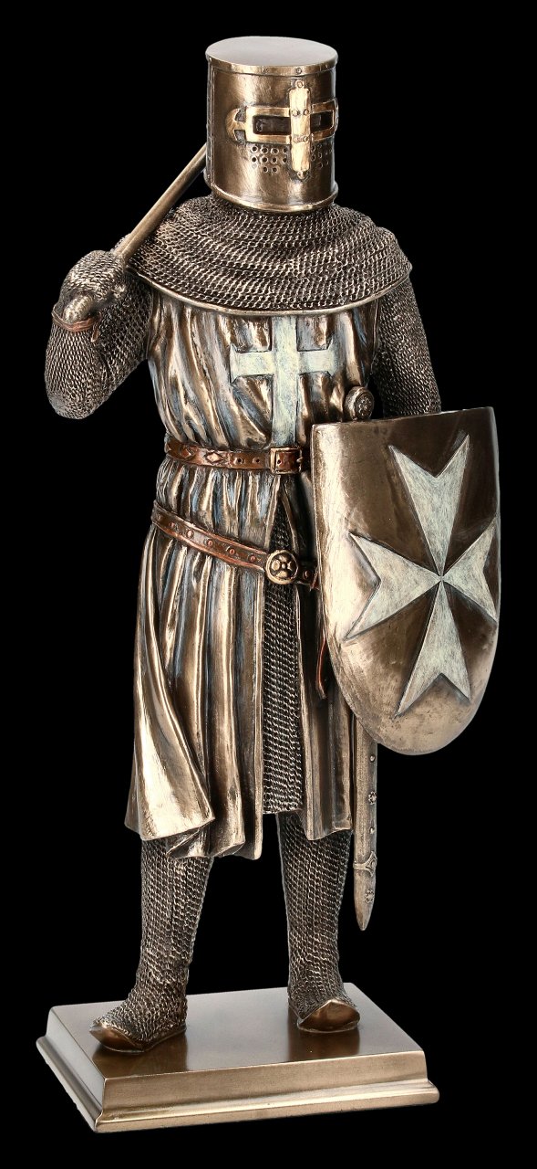Knight Figurine - German Crusader with Axe