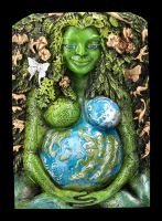 Wandrelief - Tausendjährige Gaia - Mutter Erde