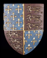 Wandrelief Schild - Ritter Wappen