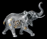Elephant Figurine in Steampunk Design