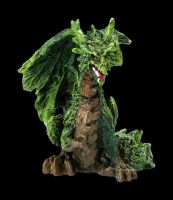 Dragon Figurines Set of 2 - Forest Fledglings Green