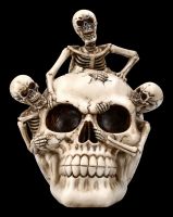 Totenkopf mit Skeletten - Breaking Free