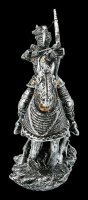 Reitende Ritter Figur mit Pfeil und Bogen