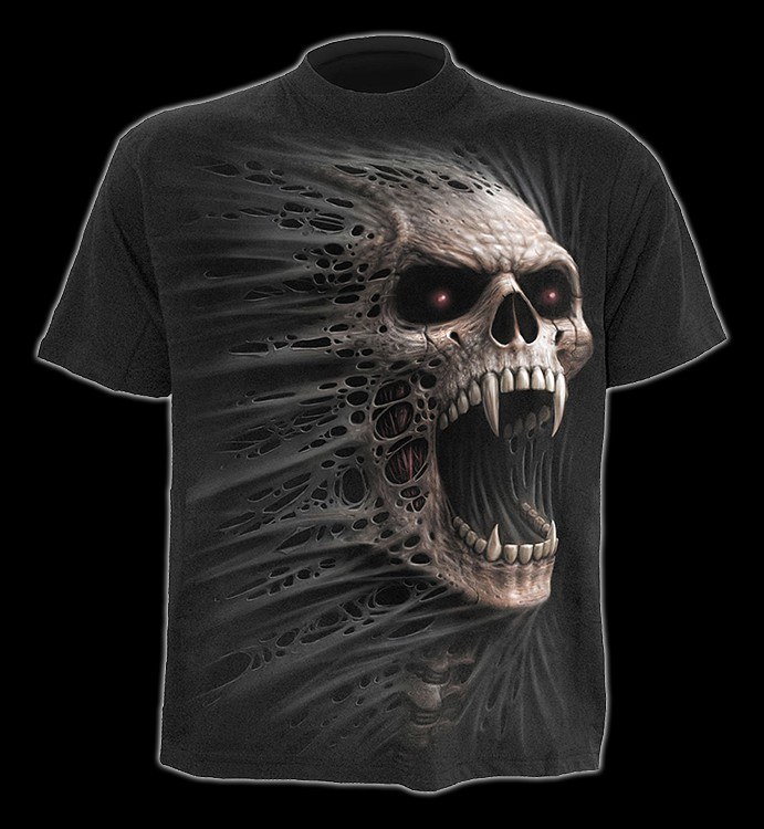 T-Shirt - Vampir Totenkopf - Cast Out