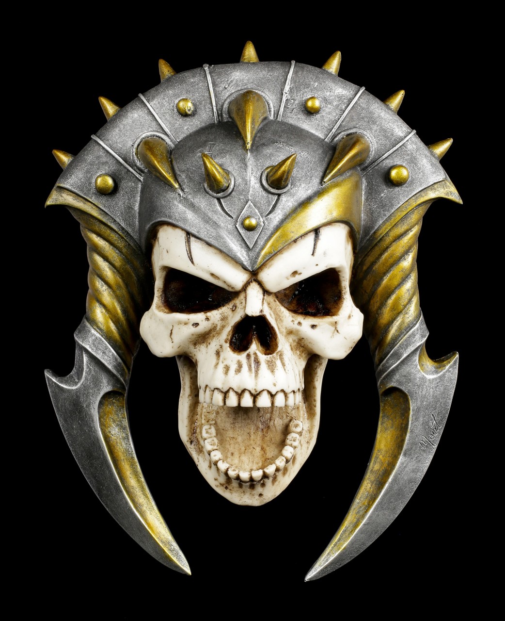 Skull Wall Ornament - Demons Bane