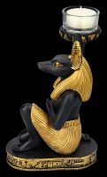 Tealight Holder - Anubis Figurine Kneeling
