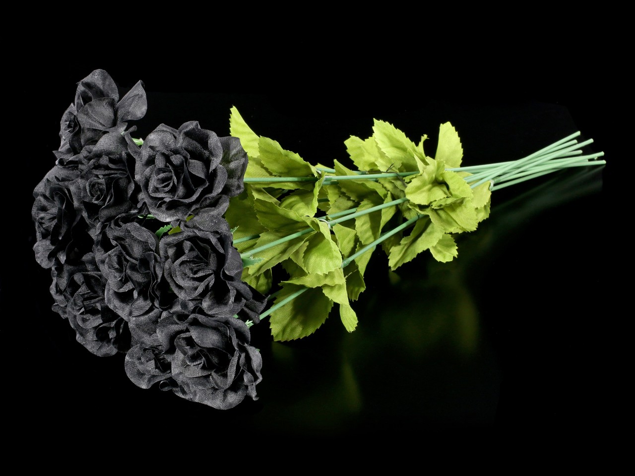 Black Roses - Set of 12