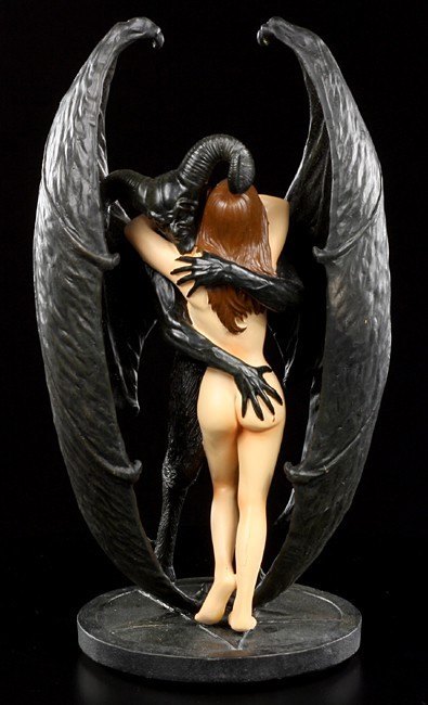 Devil Figurine - Sealed with a Kiss