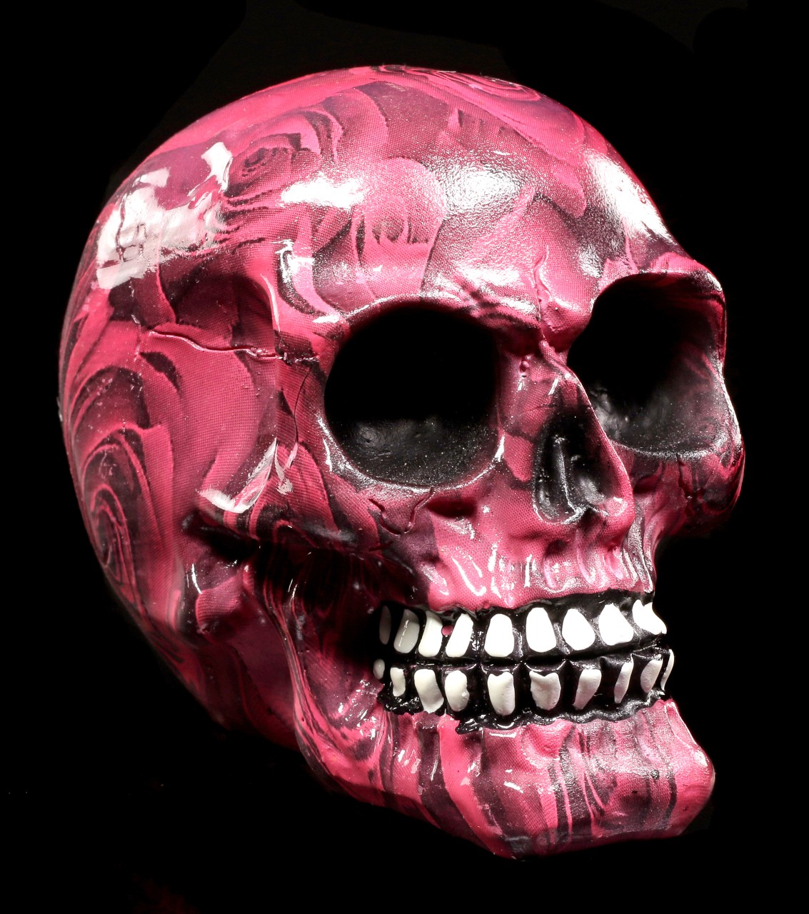Colourfull Skull with Roses - Romance - small